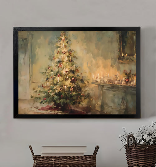 W433 Natural Wood Grain Canvas Decorative Painting – Abstract Art | Ideal for Living Rooms and Offices