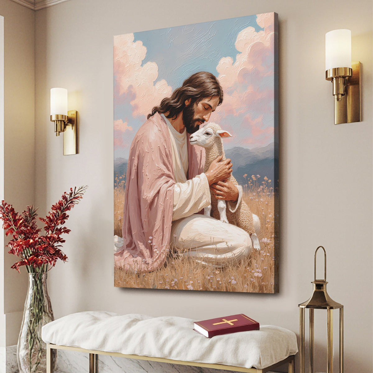 A Loving Shepherd Wall Art II
