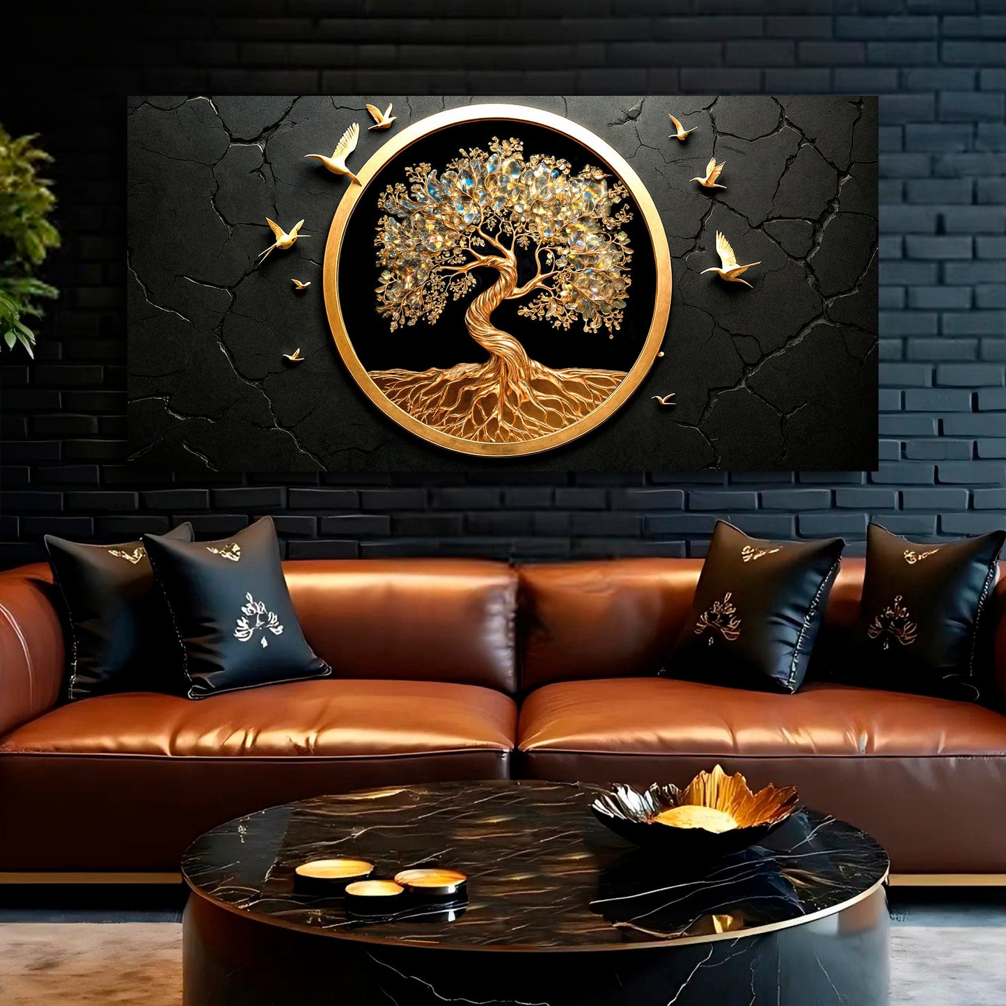 3D Celtic Minimalist Tree of Life Wall Art