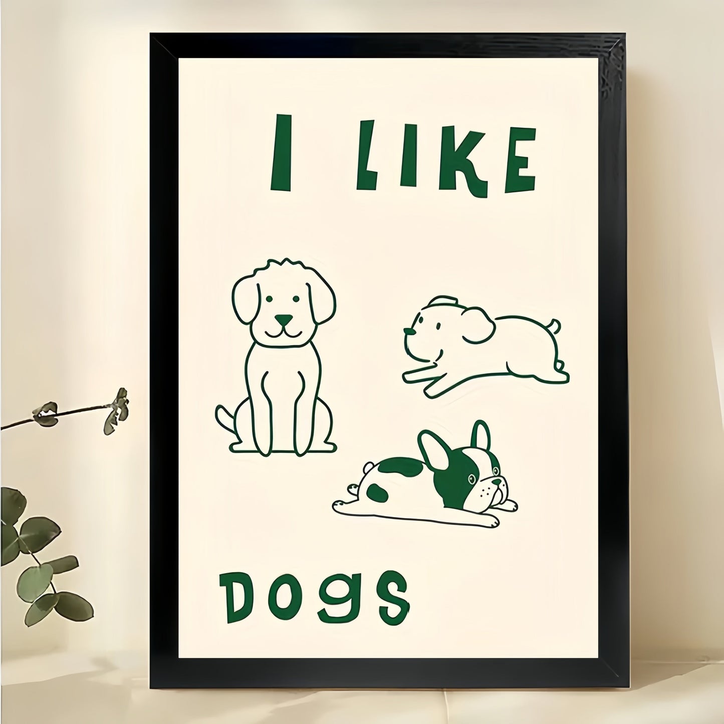 Minimalist Cat Shower Line Art Print Funny Bathroom Wall Decor Pet Lover Gift Canvas Wall Art