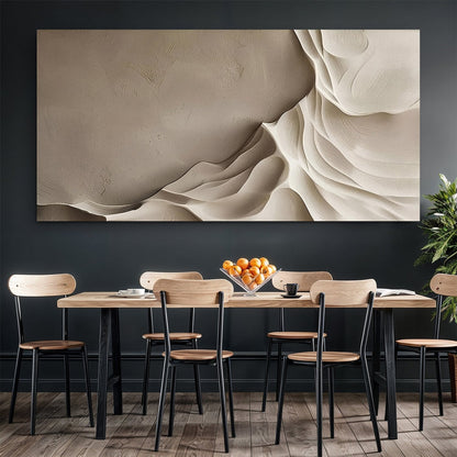 Beige Minimalist Wall Art IV