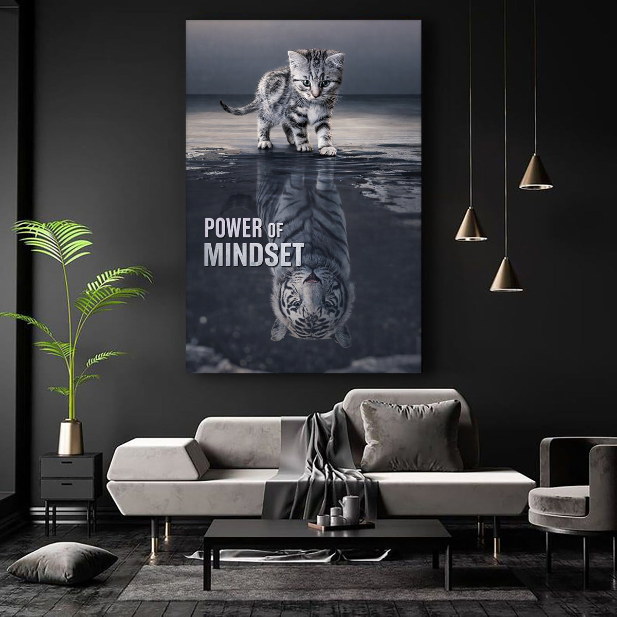 Mindset Is Everything Wall Sign