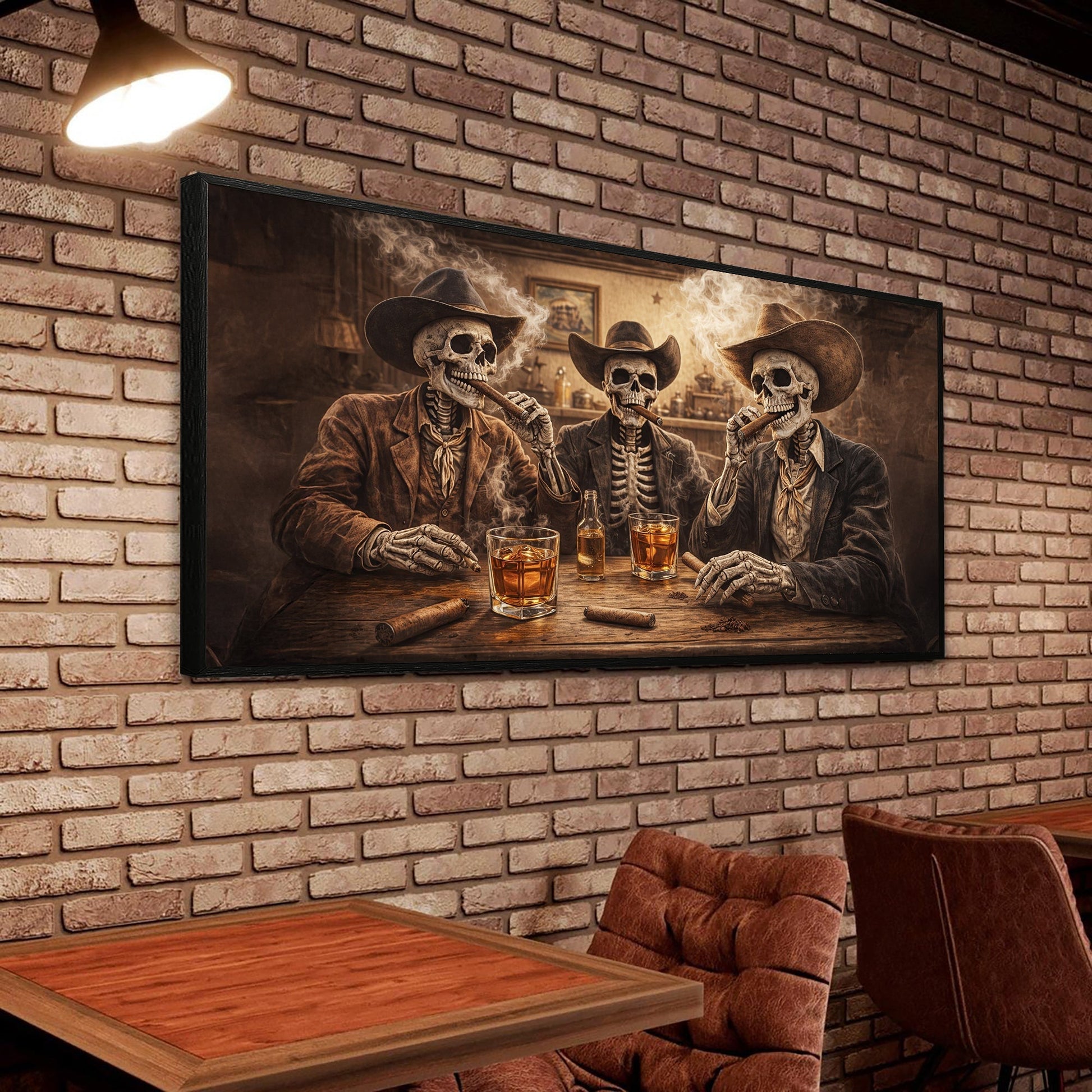 Dead Men Tell Tall Tales Wall Art