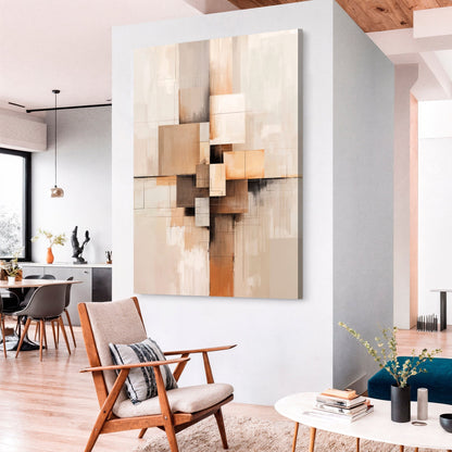 Neutral Abstract Wall Art
