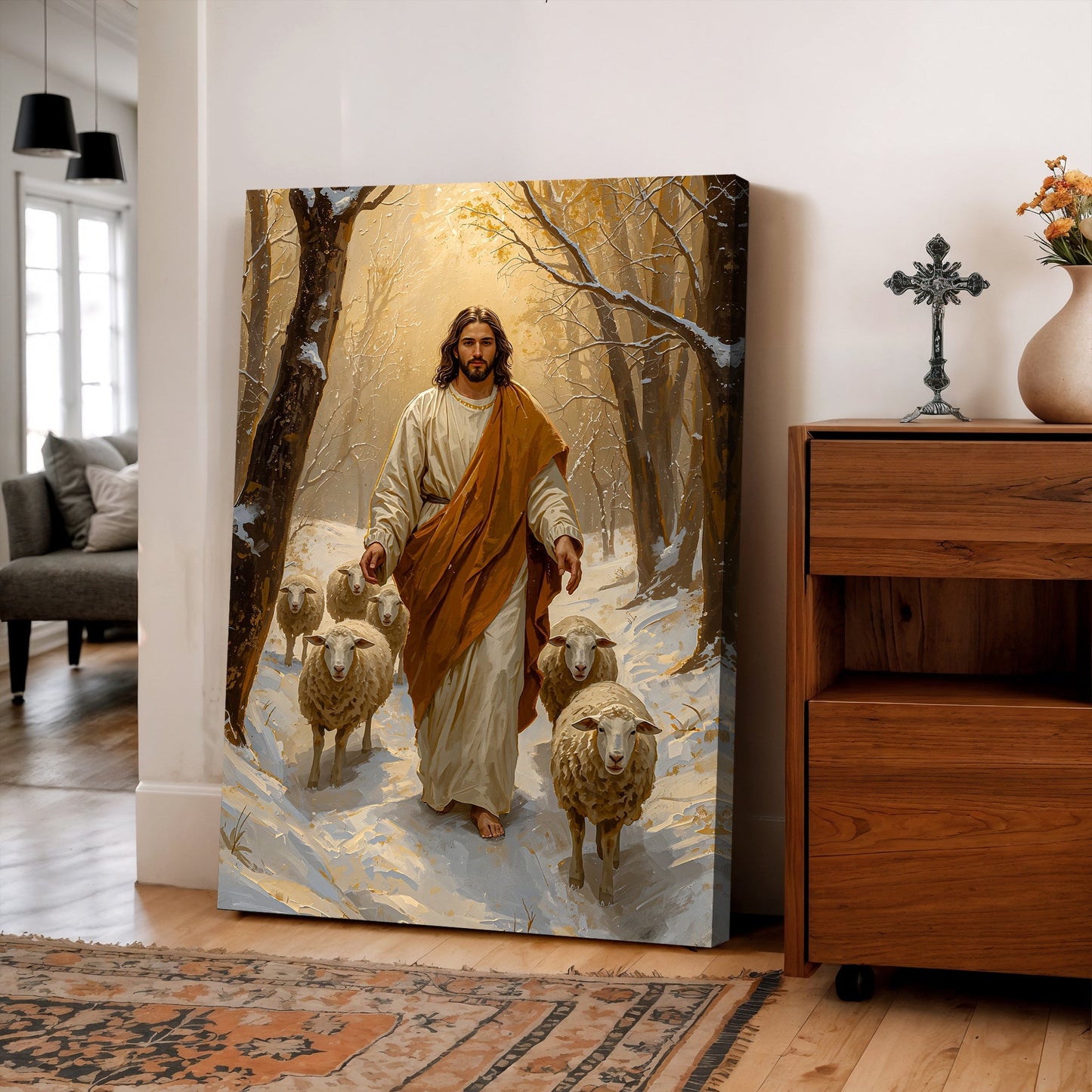 I Am The Way Jesus Faith Wall Art