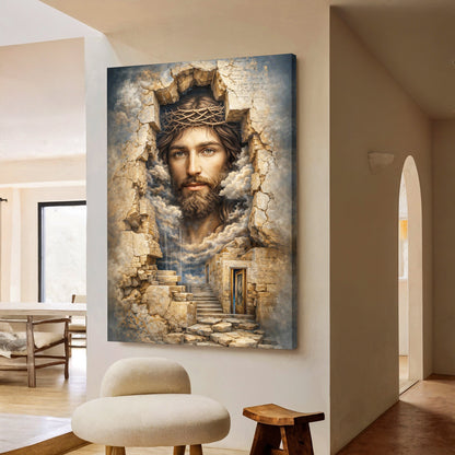 The Face of Salvation Wall Art