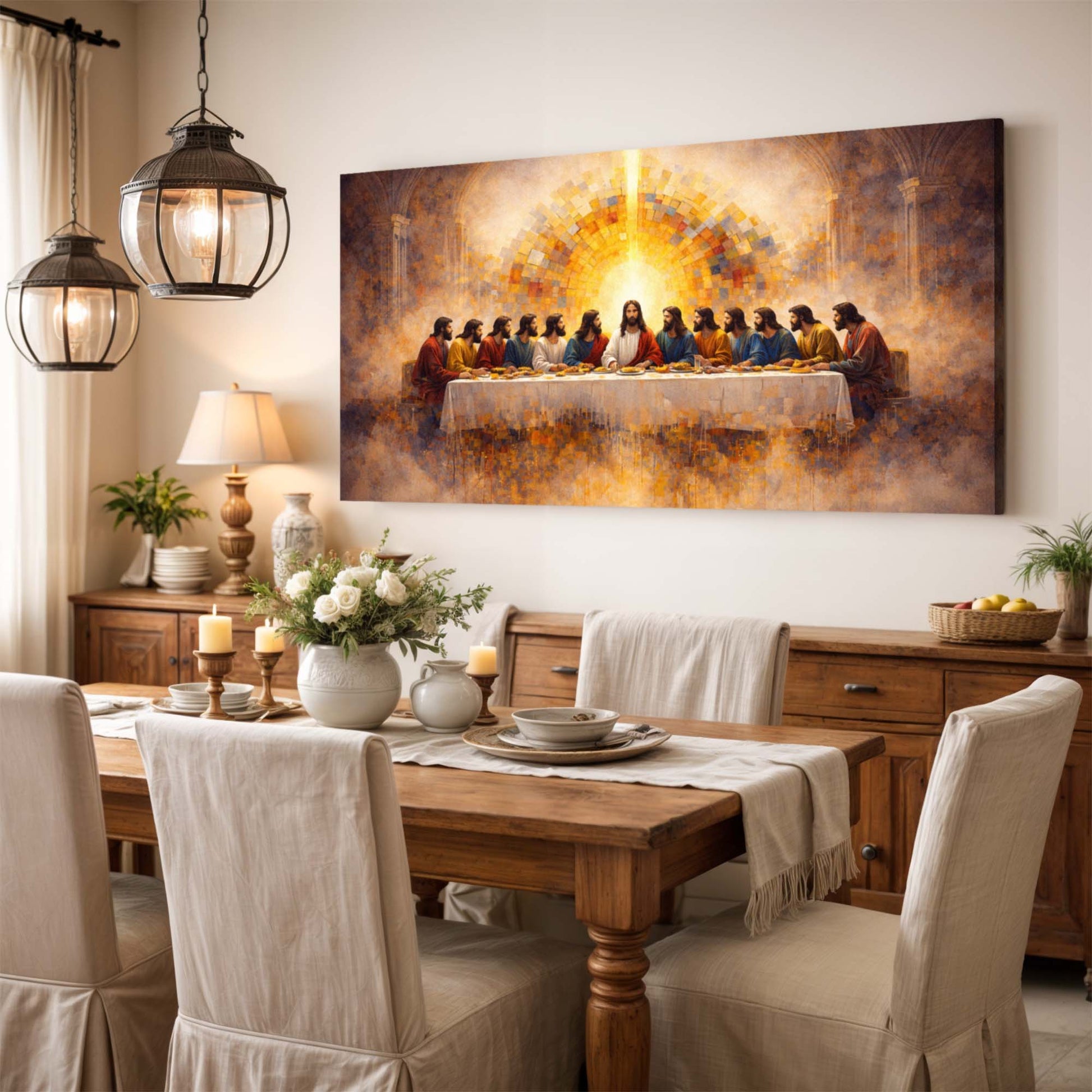 The Last Supper Faith Wall Art II