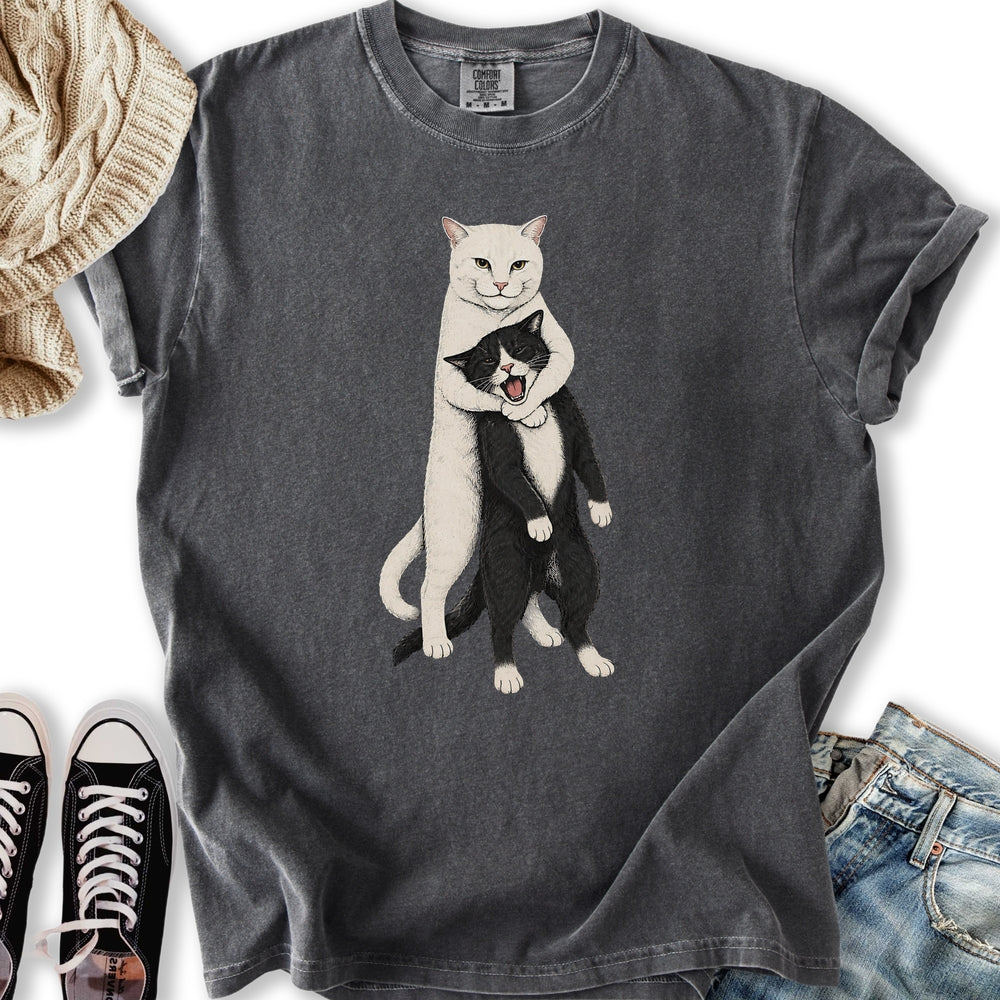 White Cat Headlock Relaxed Tee