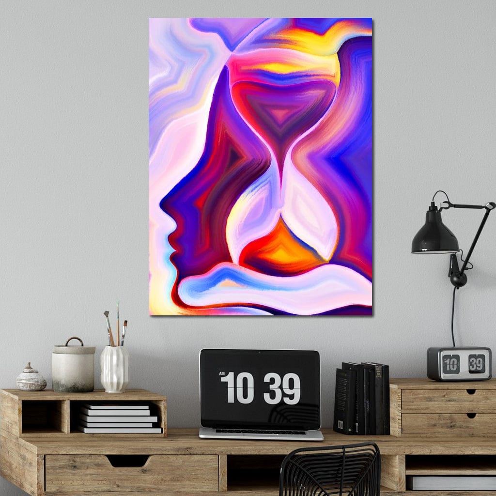 Time Consciousness Canvas Wall Art