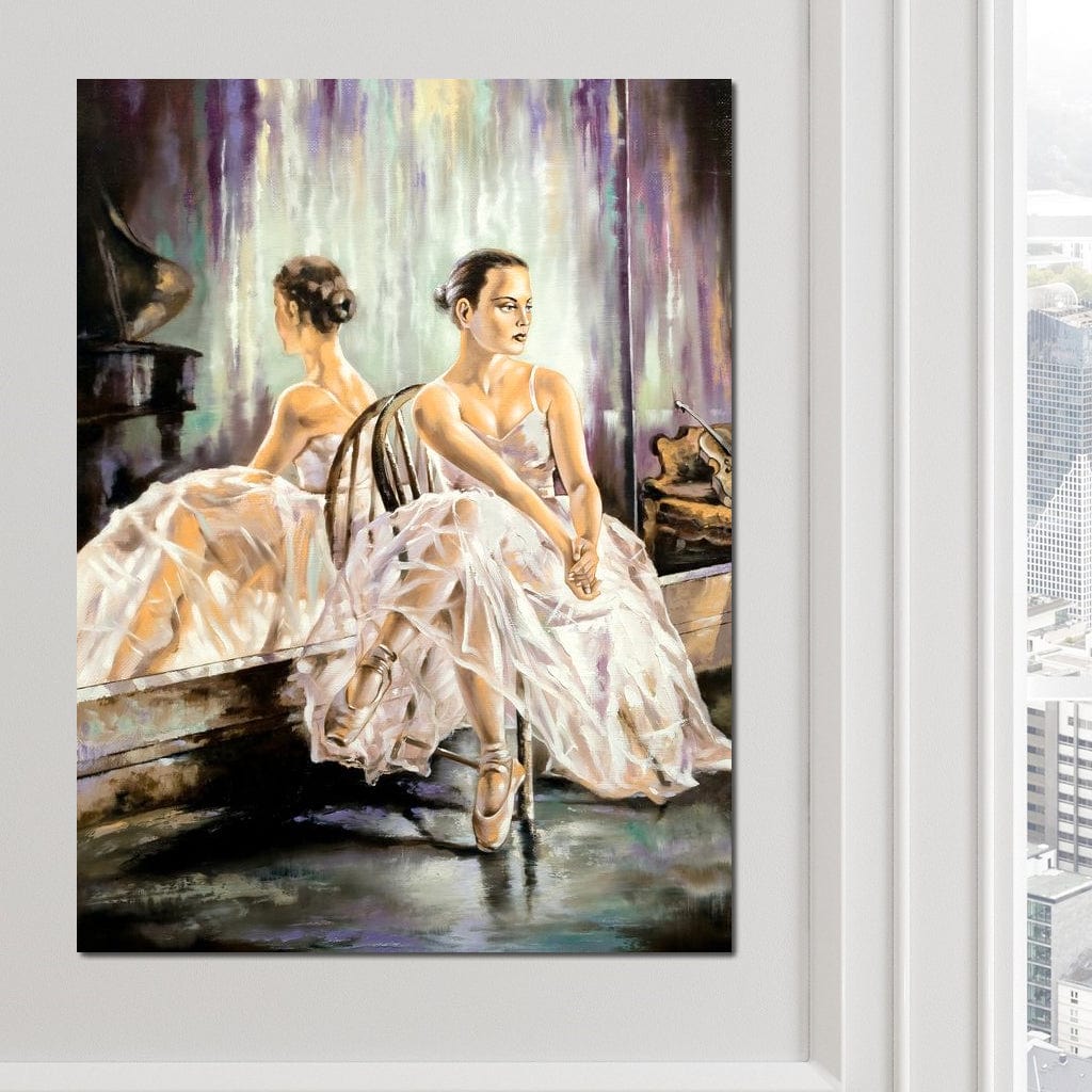 Ballet Conservatory Canvas Wall Art