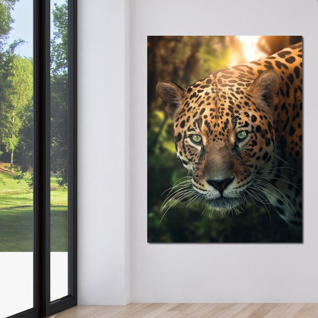 Leopard Amazone Canvas Wall Art
