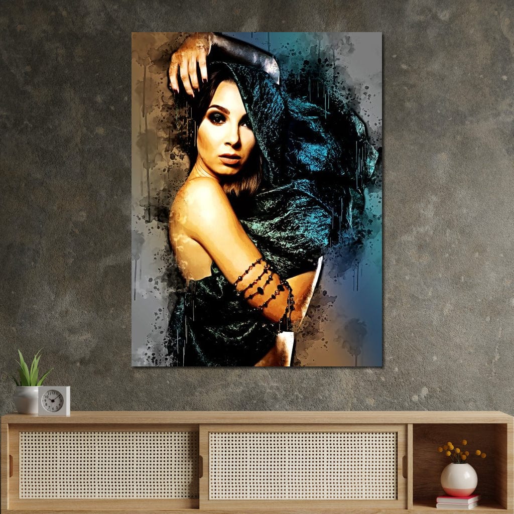 Covered by Beauty Canvas Wall Art