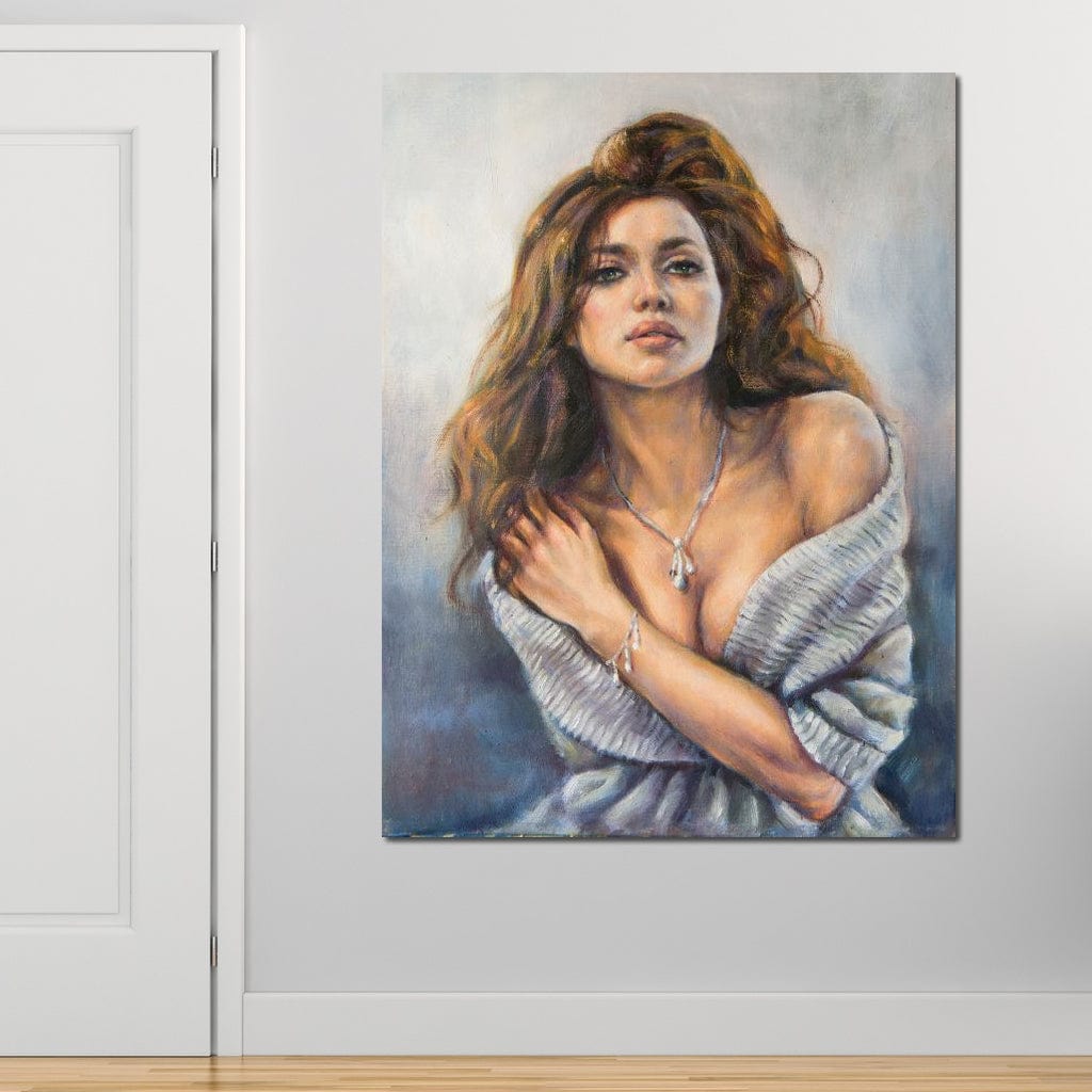 Sensual Portrait Canvas Wall Art
