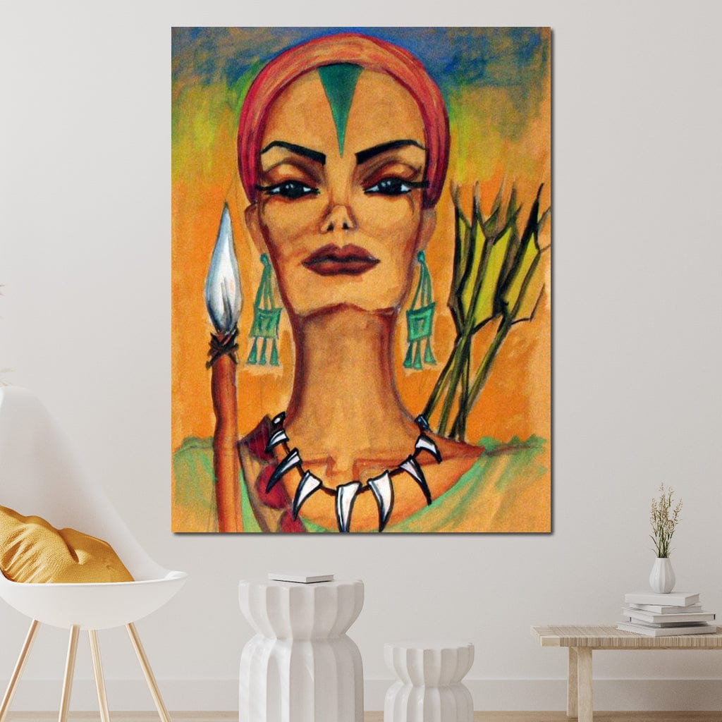 Dahomey Amazon Canvas Wall Art
