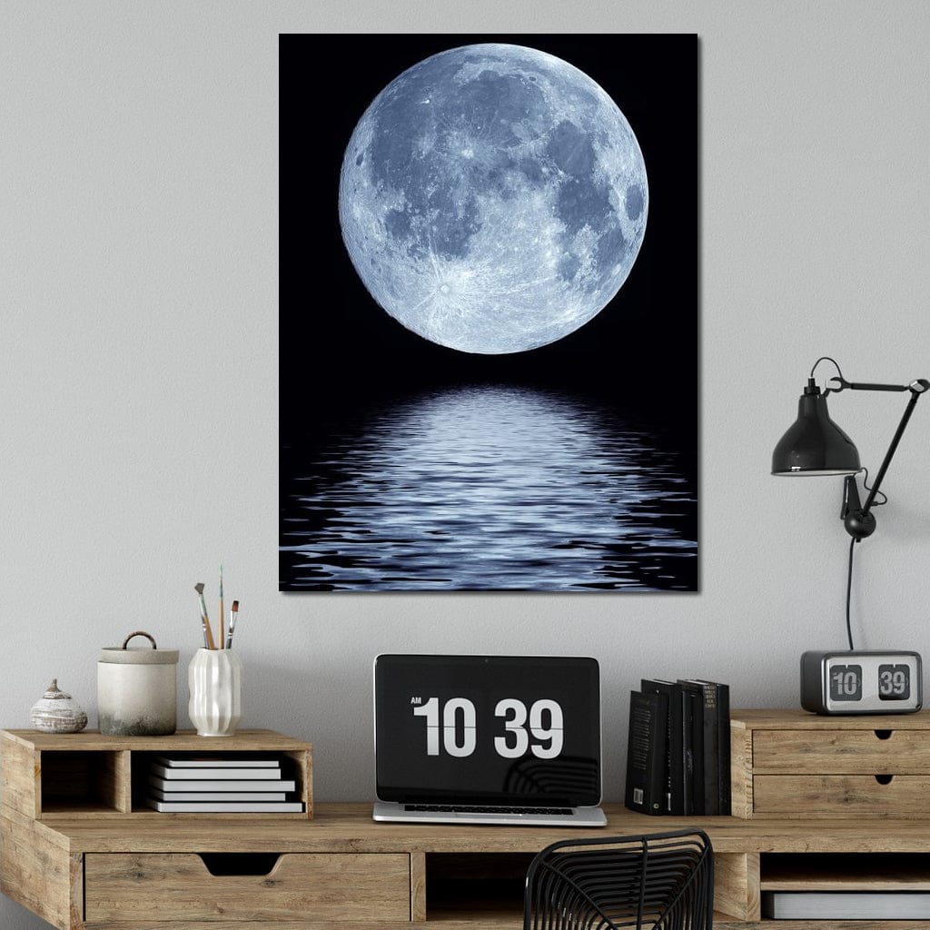 Shadow of The Night Canvas Wall Art
