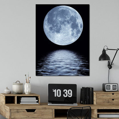 Shadow of The Night Canvas Wall Art