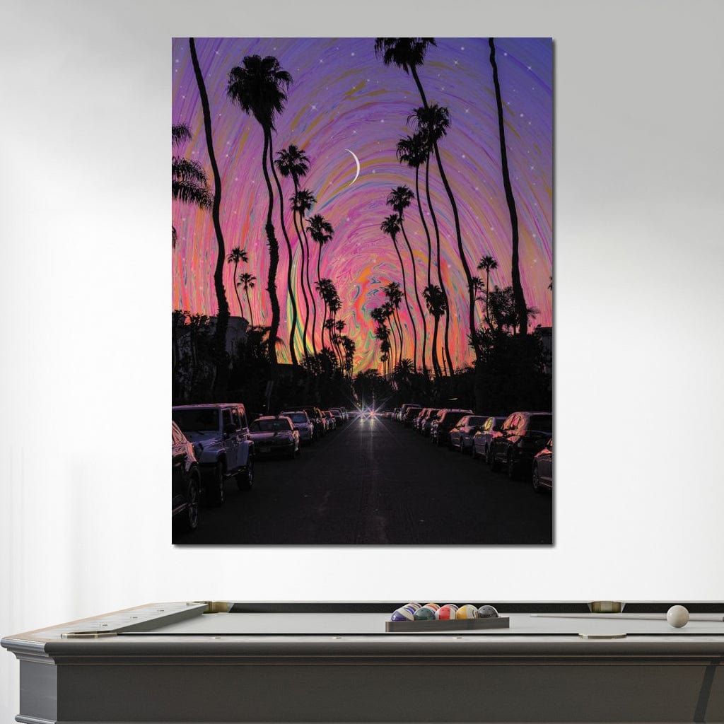 LA Vibes Canvas Wall Art