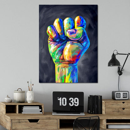 The Resistance Canvas Wall Art