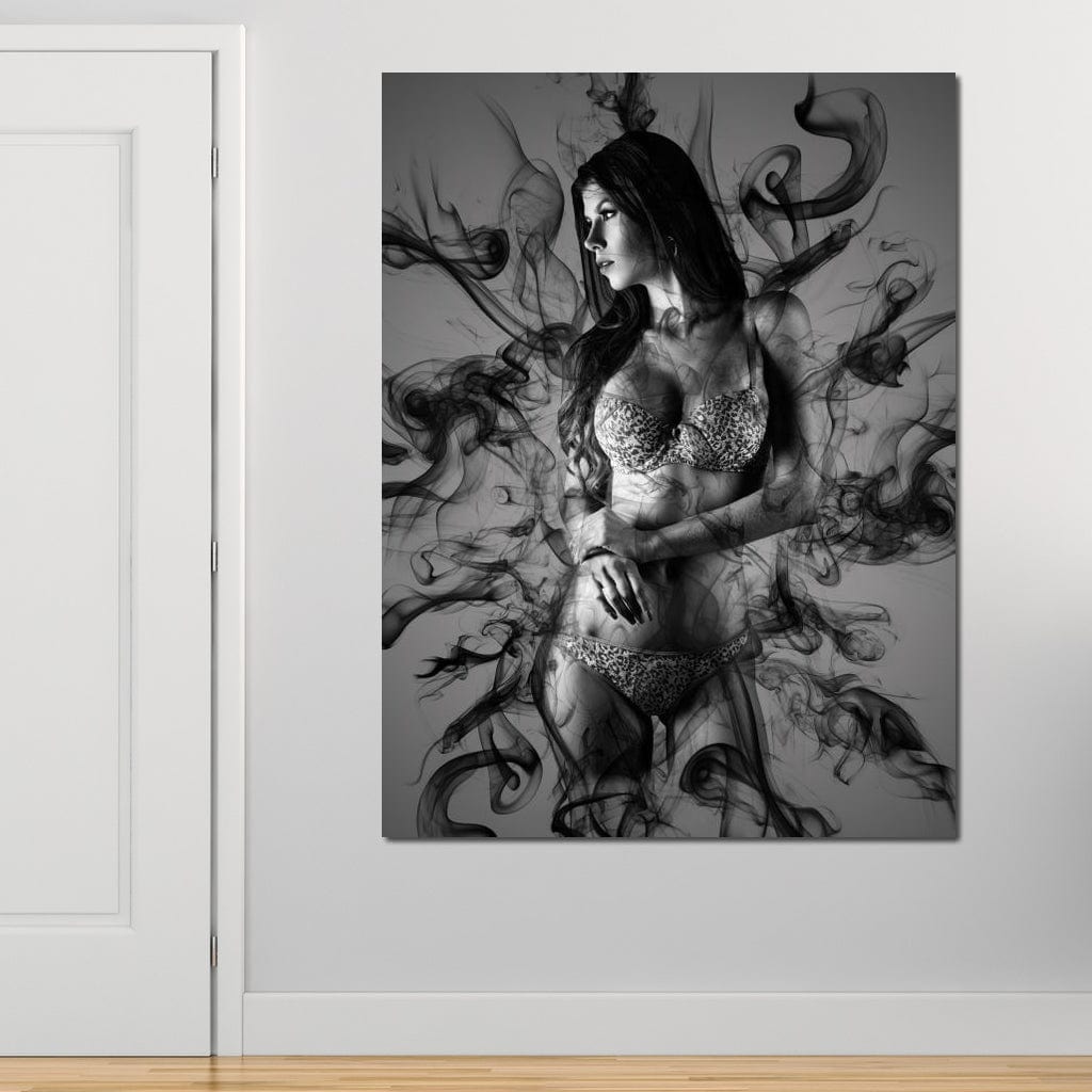 The Smoke Collection 08 Canvas Wall Art