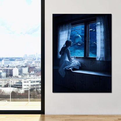Deep Ocean Canvas Wall Art