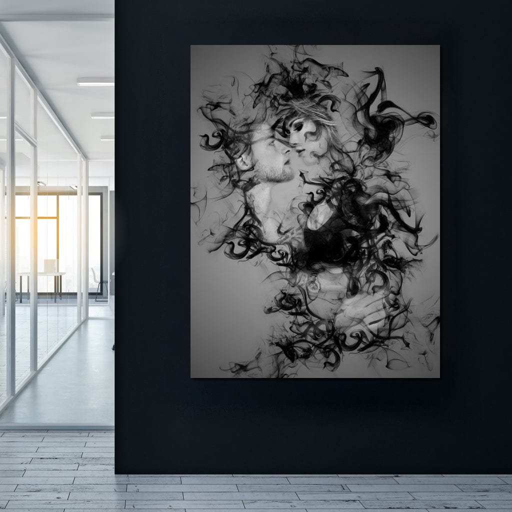 The Smoke Collection 06 Canvas Wall Art