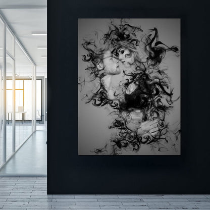The Smoke Collection 06 Canvas Wall Art