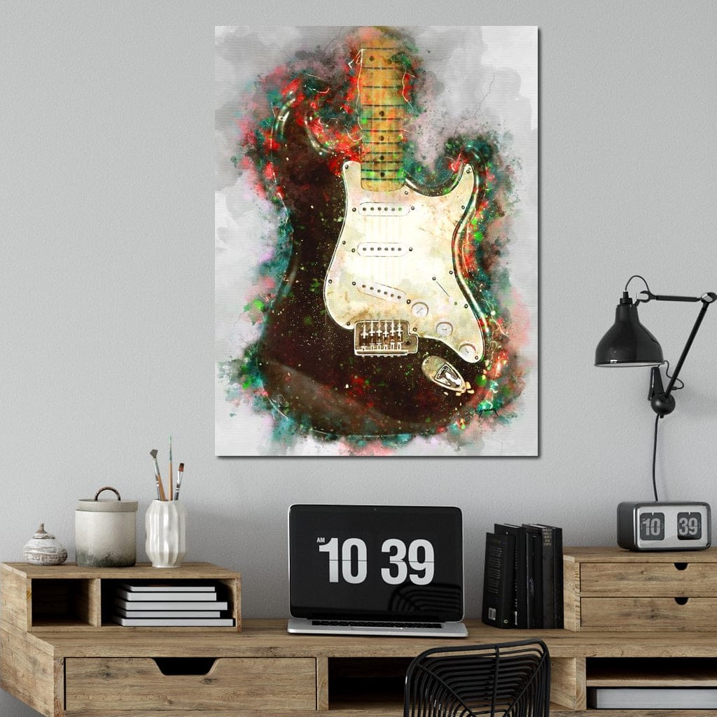 Eric Clapton's Guitar Canvas Wall Art