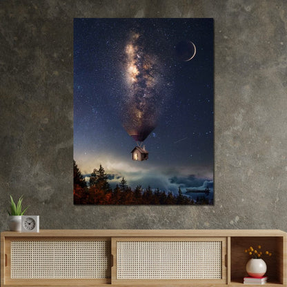 Milky Way Canvas Wall Art
