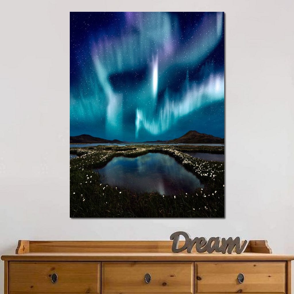 Enlightened Night Canvas Wall Art
