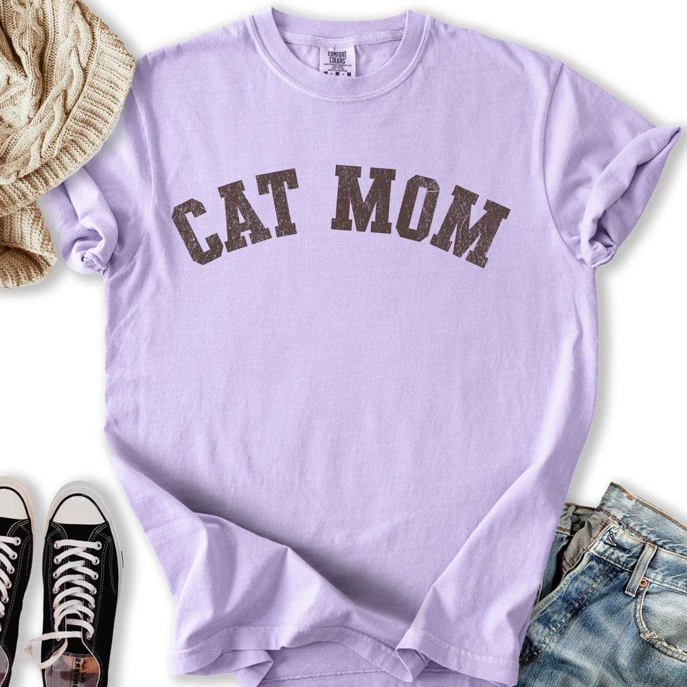 Cat Mom Relaxed Tee