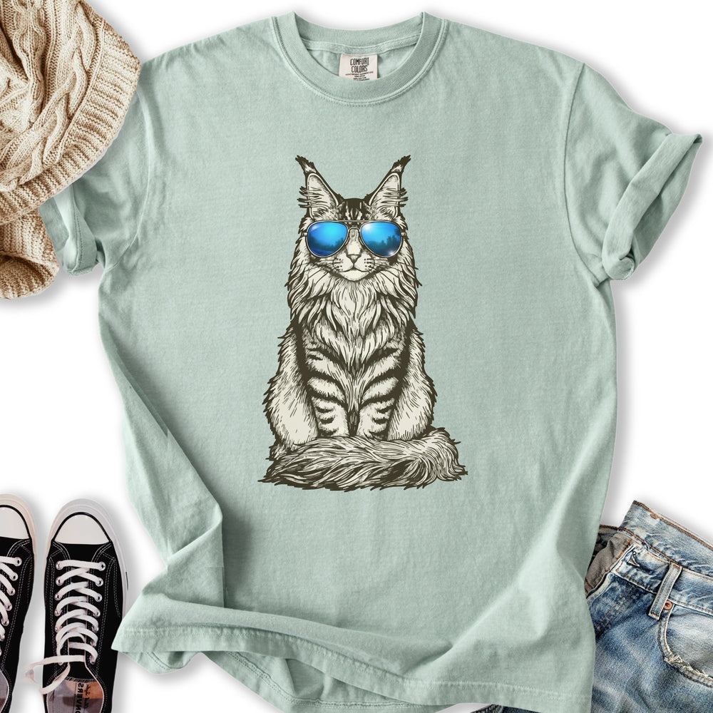 Aviators Maine Coone Relaxed Tee