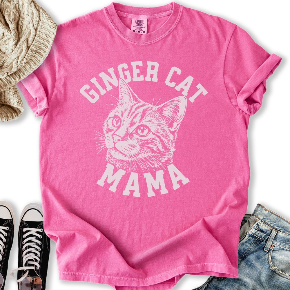 Ginger Cat Mama Relaxed Tee
