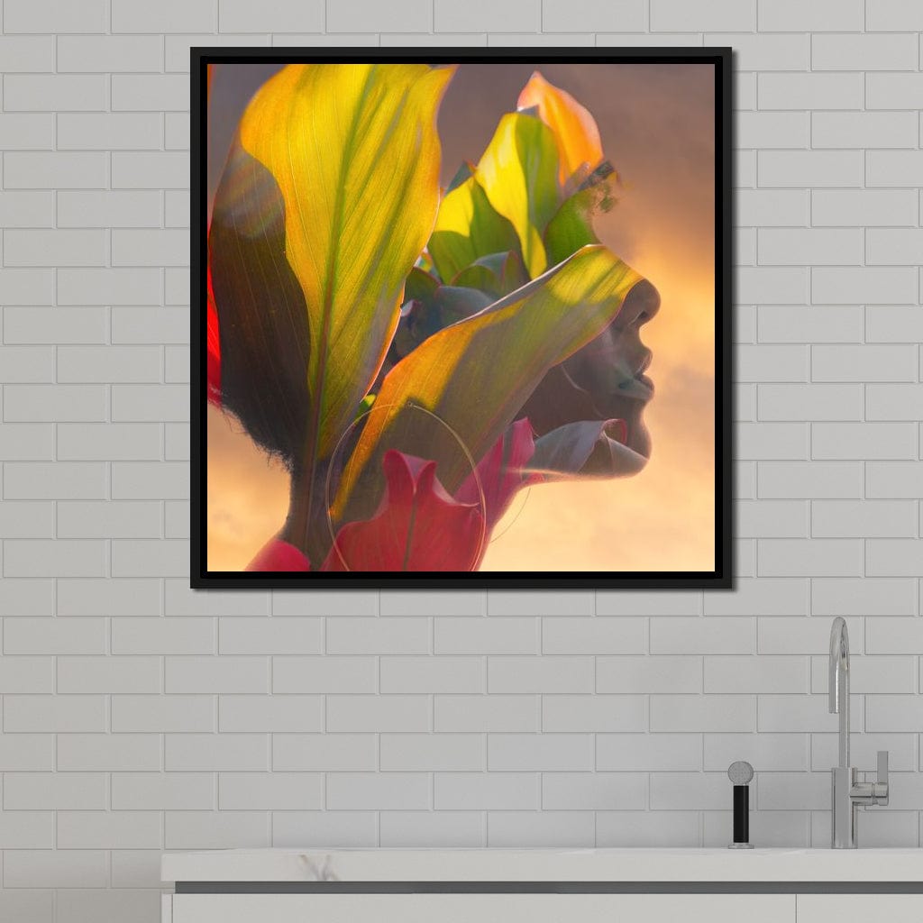 Green Mind Canvas Wall Art