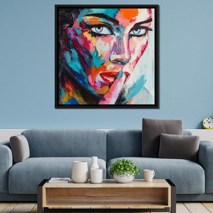 Janice Portrait Canvas Wall Art