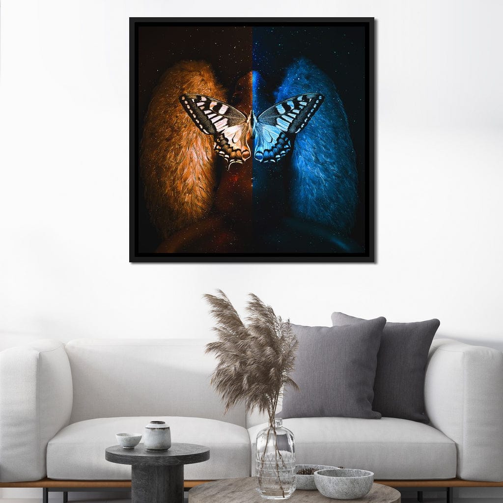 Exotic Angel Canvas Wall Art