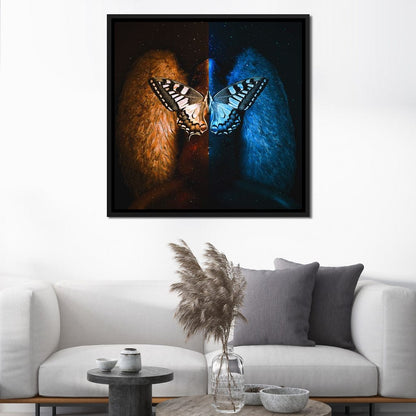 Exotic Angel Canvas Wall Art