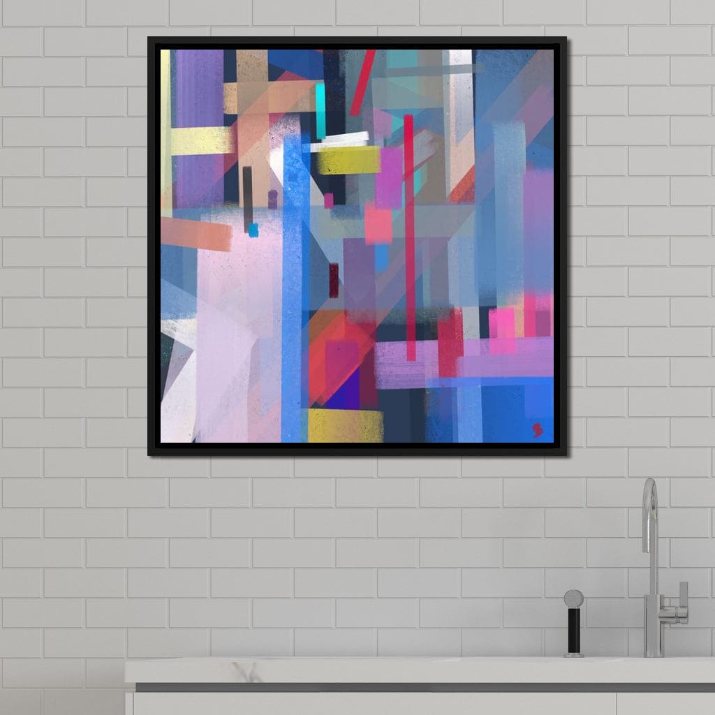 Timesquare Canvas Wall Art