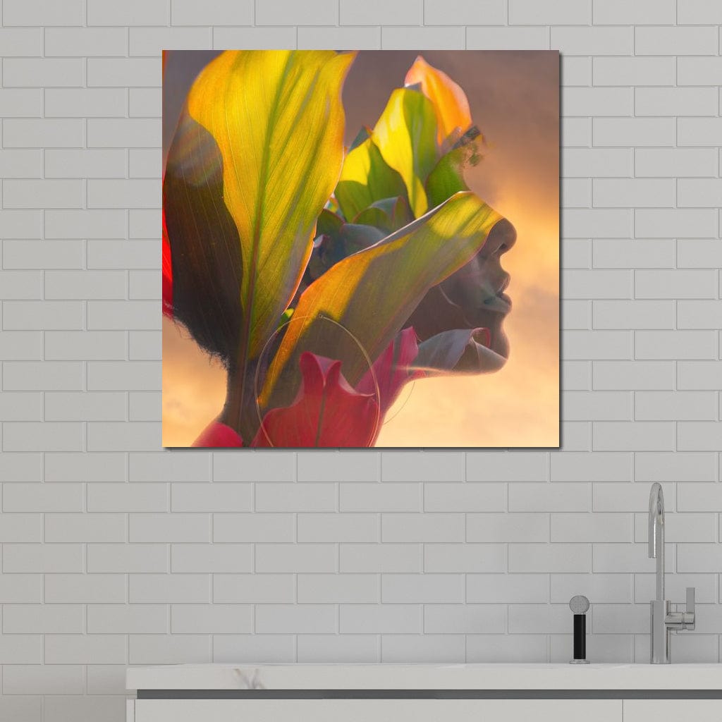 Green Mind Canvas Wall Art