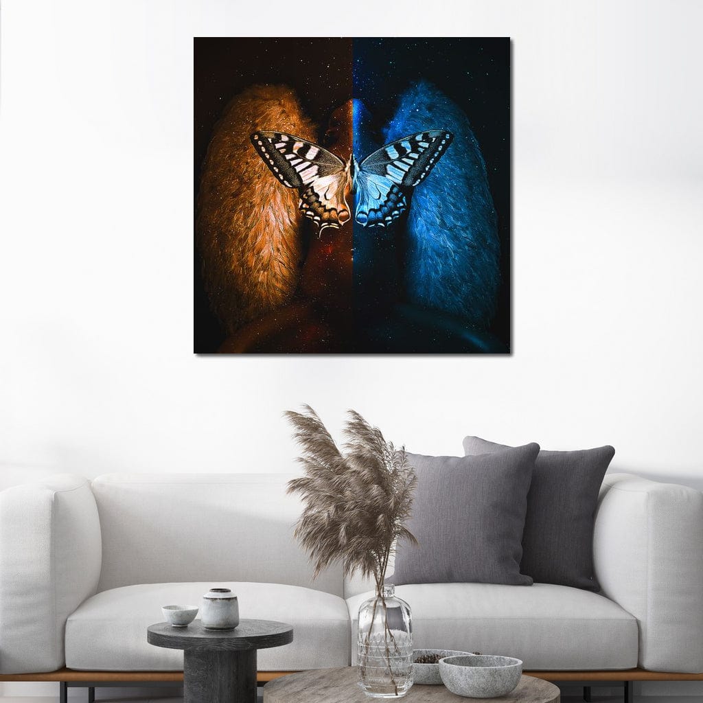 Exotic Angel Canvas Wall Art