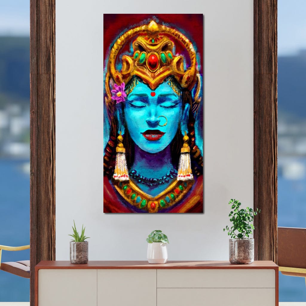 Hindu Goddess Canvas Wall Art