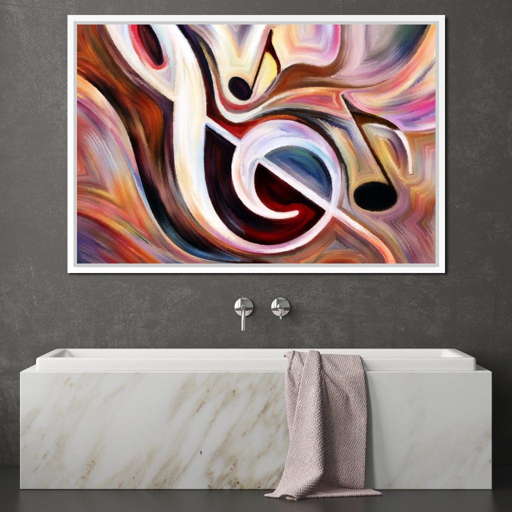 High Note Canvas Wall Art
