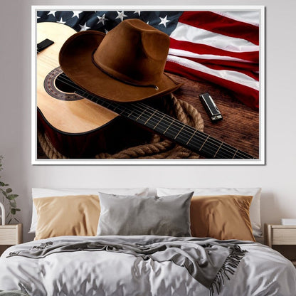 Country Music Canvas Wall Art