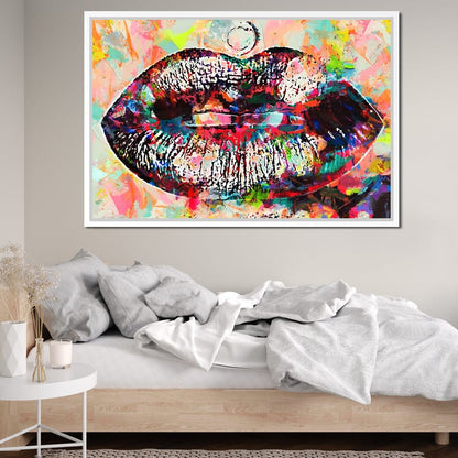 Kiss Pop Art 2 - Mateo Canvas Wall Art