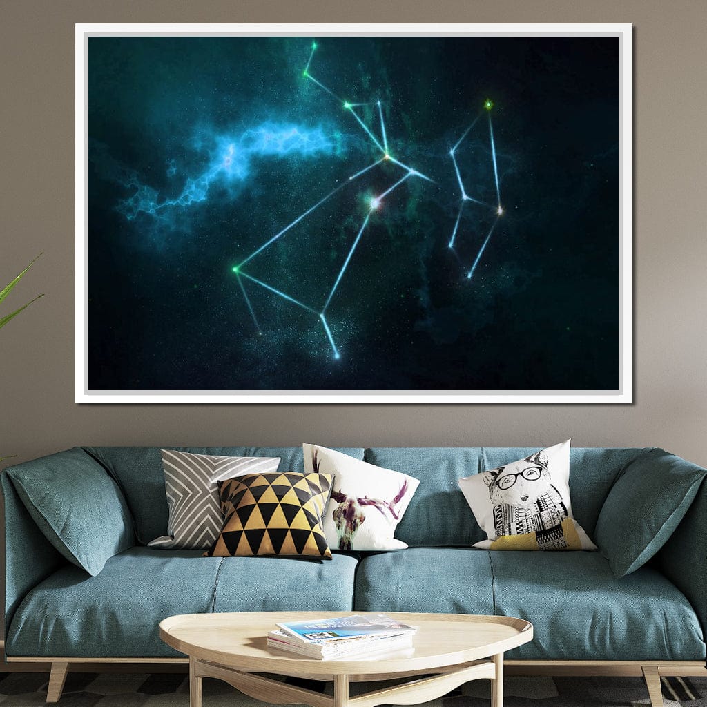 Sagittarius Canvas Wall Art