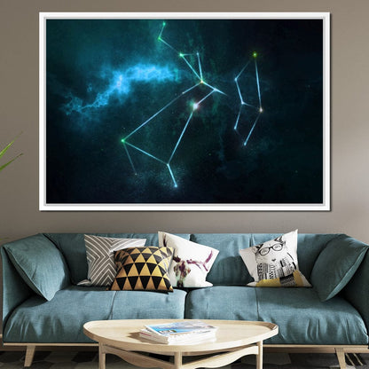 Sagittarius Canvas Wall Art