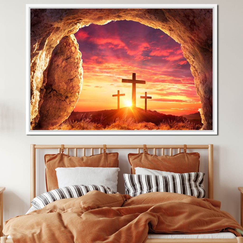 Ressurection Canvas Wall Art