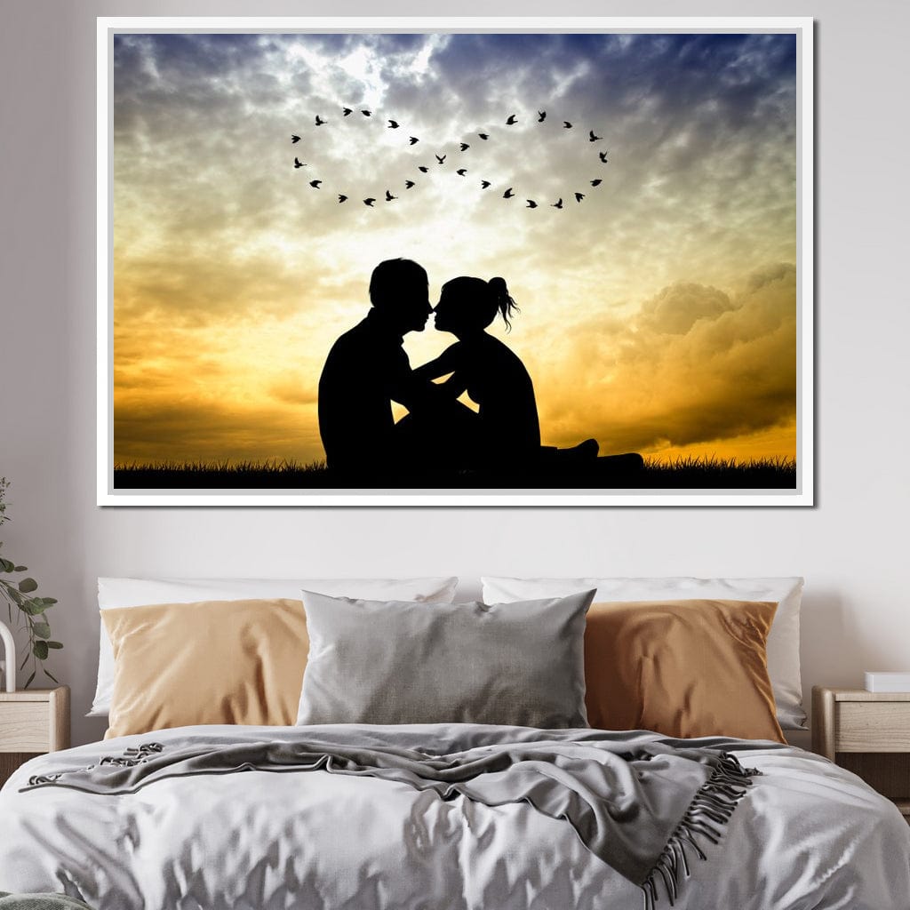 Love to Infinity Canvas Wall Art