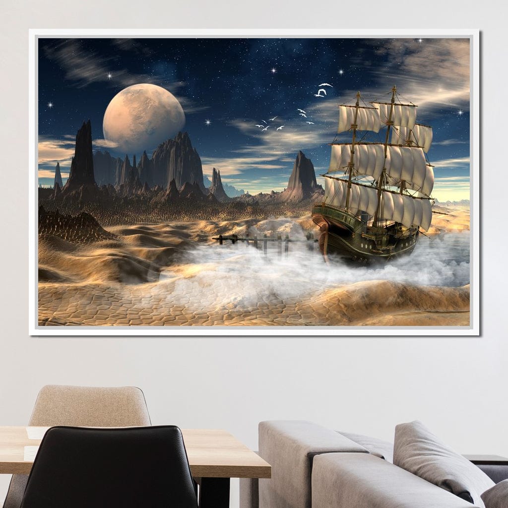 Fantasy Sea Canvas Wall Art