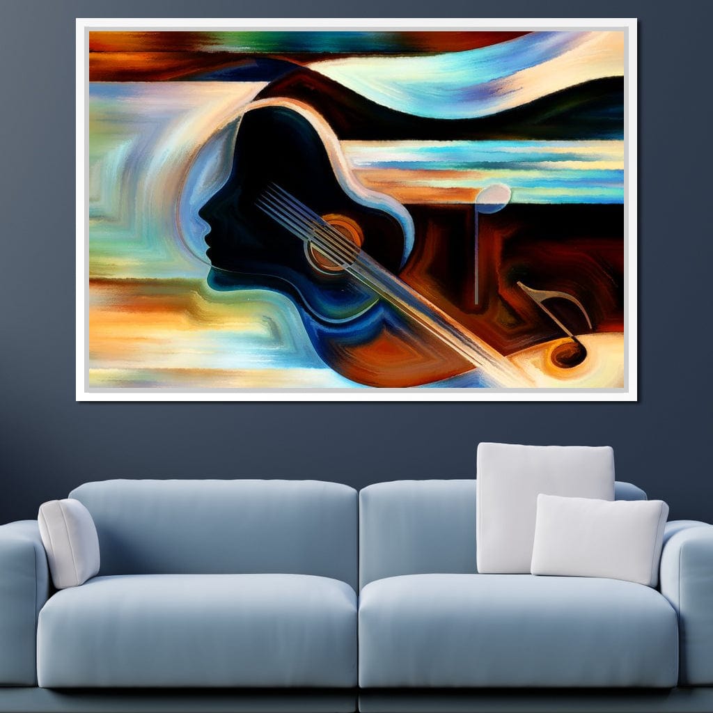 Musical Mind Canvas Wall Art