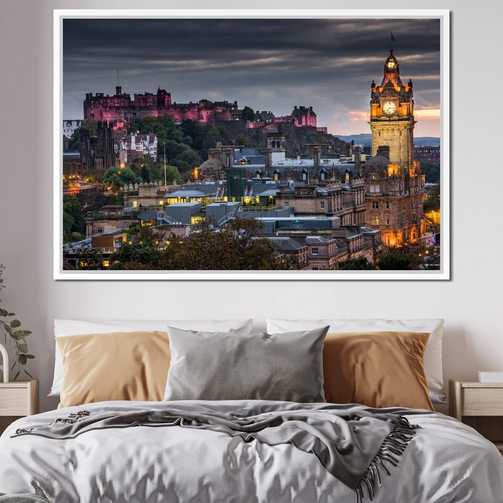 Edinburgh Castle Canvas Wall Art